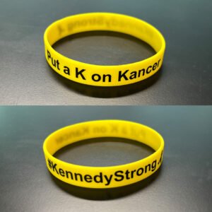Yellow silicon bracelet