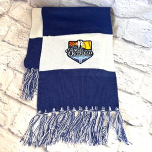 KWF logo on a scarf